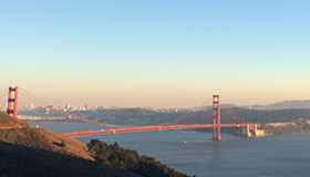 Marin Headlands Golden Gate view